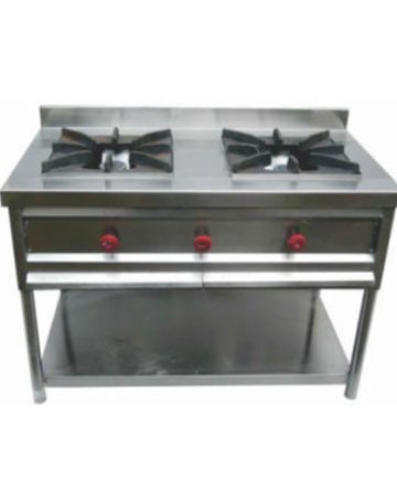 TWO BURNER COOKING RANGE
